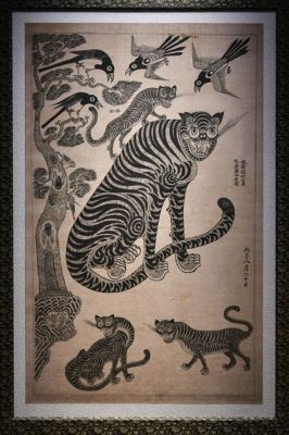 The Zigzagging Tiger - A Whimsical Journey Through Korean Folklore!